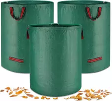 Aonext sodo atliekų maišai, 3 vnt., 272 l, polipropilenas 150 g/m², 67 x 76 cm