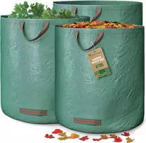 GardenGloss sodo atliekų maišai su rankenomis, 3 vnt. po 272 l, iki 50 kg