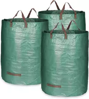COM-FOUR sodo atliekų maišai XL, 3 vnt., 300 l, 67 x 84 cm