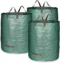 COM-FOUR sodo atliekų maišai 272 l, 3 vnt., 67 x 76 cm