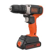 Akumuliatorinis suktuvas-gręžtuvas su akumuliatoriumi Black & Decker BCD001C1-QW, 18 V, 1.5 Ah
