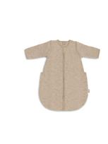 Merino vilnos miegmaišis su nusegamomis rankovėmis 70 cm, TOG 2.0 - 2.5, Jollein, (Natural)