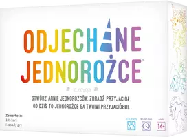 Rebel kortų žaidimas „Unstable Unicorns“, lenkų kalba