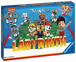 Ravensburger stalo žaidimas „Labyrinth Junior PAW Patrol“, PL/CS/SK/HU/RU
