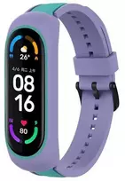 Xiaomi Mi Band 3/4/5/6 Green/Purple Dual Color