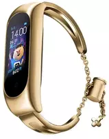 Xiaomi Mi Band 3/4/5/6 Gold Metal Bracelet