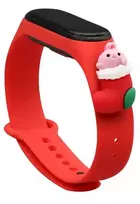 Xiaomi Mi Band 5/6 Red Xmas Santa 1