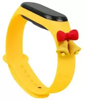 Xiaomi Mi Band 5/6 Yellow Xmas Bells