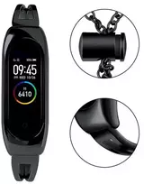 Xiaomi Mi Band 3/4/5/6 Black Metal Bracelet