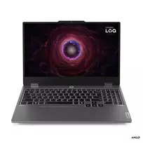 Nešiojamas kompiuteris Lenovo LOQ 15AHP9, AI-Powered Gaming PC, 15.6" FHD, AMD Ryzen 7 7445HS, RAM 16GB, 512GB SSD, NVIDIA GeForce RTX 4050, Windows 11 Home, Luna Grey 83DX00HLLT