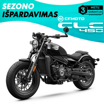 Motociklas CFMOTO 450CL-C ABS, juodas
