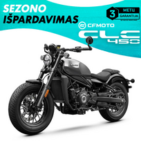 Motociklas CFMOTO 450CL-C ABS, pilkas