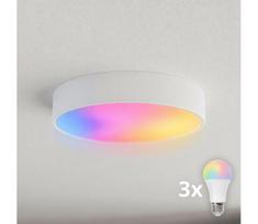 BRILAGI - LED RGBW reguliuojamas lubinis šviestuvas CLARE 3xE27/12W/230V balta