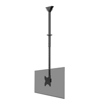 Neomounts CL35-340BL12 Monitor/TV mount Ceiling | Adjustable Height, Rotate, Tilt, Swivel | 23-42 "