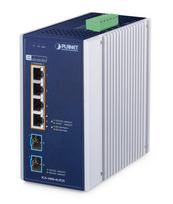 PLANET IGS-1000-4UP2X network switch 2.5G Ethernet (100/1000/2500) Power over Ethernet (PoE) Aluminium, Blue | 511400 | 4711605288033