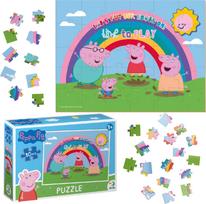 Dėlionė Dodo Peppa Pig, 30 vnt., įvairių spalvų
