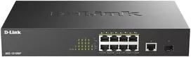 Šakotuvas D-Link 10-Port Gigabit PoE+ Unmanaged Switch with 1 x SFP