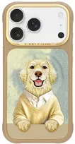 Dėklas NIMMY case GENTLE PETS SERIES DOG compatible with MagSafe for IPHONE 18 Pro/17 Pro ruda