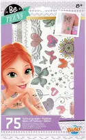 Buki France Buki Washable Tattoo 75 pc - Glitter
