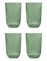 Kähler - Hammershøi Tumbler 37 Cl Green 4 Pcs. - Stiklinė vandeniui - Žalia