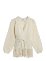Ella&il - Fidele Chunky Cardigan - Megztinis - Balta