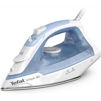 TEFAL Virtuo 30 FV2C41G0 | Steam Iron | 2000 W | Water tank capacity 240 ml | Continuous steam 25 g/min | Steam boost performance 120 g/min | Calm Blue