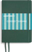 Leuchtturm 1917 Užrašų knygelė taškeliais kietais viršeliais Leuchtturm 1917 Covered for Sunshine A5, pušų žalumo, 251 puslapių, 80 g/m²