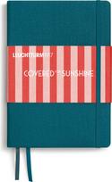 Leuchtturm 1917 Užrašų knygelė taškeliais kietais viršeliais Leuchtturm 1917 Covered for Sunshine A5, jūros bangų spalvos, 251 puslapių, 80 g/m²