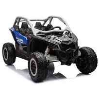 LEAN CARS Maverick CAN-AM Turbo vaikiškas elektrinis bagis, mėlynai pilkas