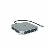 Dicota USB-C 10-in-1 Docking Station 8K HDMI PD 100W silver