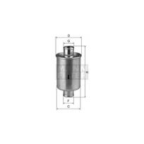 Filtras, hidraulinio kėlimo sistema MANN-FILTER W 79/2