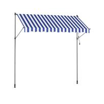 Markizė SONGMICS, spaustuko tipo, 300 × 120 cm