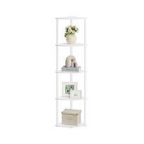 Kampinė pastatoma lentyna SONGMICS HOME, 5 pakopų, 38,3 × 139 × 27 cm