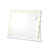 Kosmetinis veidrodis SONGMICS, 15 LED lempučių, 80 × 60 cm