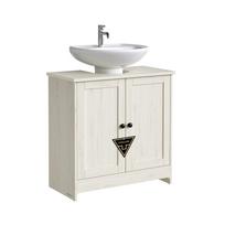 Praustuvo spintelė SONGMICS HOME BBC223WJ01, Reguliuojama lentyna, 60 × 61,2 × 30 cm