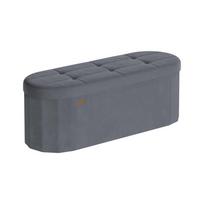 Prieškambario suoliukas SONGMICS LSF297GN01, 110 l daiktadėžė, 38 × 110 × 38 cm