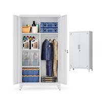 Spinta SONGMICS OMC018GJ01, 2 durys, 5 lentynos, 80 × 165 × 40 cm