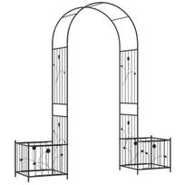 Sodo arka, 2 vazonai, 198 × 49,5 × 221 cm