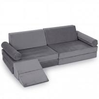 Vaikiškas modulinis sofos komplektas, 10 dalių, 151 × 99 × 44 cm
