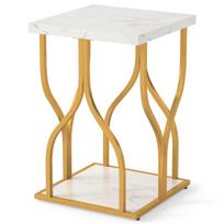 Naktinis staliukas, Su atvira lentyna, 15,5 × 15,5 × 23,5 col