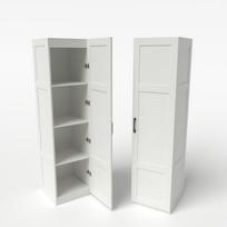 Daiktų laikymo spintelė, 4 lentynos, 40 × 150 × 37 cm