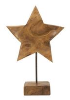 Dekoratyvinė skulptūra STAR, žvaigždės formos, 28 × 42 × 12 cm