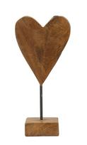 Interjero skulptūra, širdies formos, 15 × 35 × 10 cm