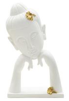 Budos galvos dekoracija Mauro Ferretti Buddha B, 21,5 × 36 × 13 cm