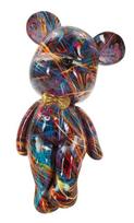 Dekoratyvinė meškos figūrėlė Psyco B, 12,5 × 25 × 9,5 cm