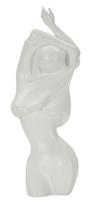 Dekoratyvinė moters figūros skulptūra, 11 × 29,5 × 8 cm