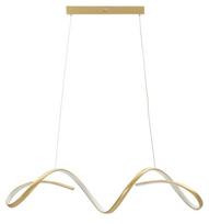 Pakabinamas LED šviestuvas UTER, Juoda/balta, 80 × 120 × 20 cm