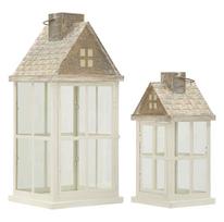 Žibintai Home, 2 vnt, 24,5 × 55 × 24,5 cm; 17 × 37,5 × 17 cm