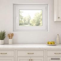 Bendras lango vidinis atspalvis baltas RISOR 70 x 60 cm