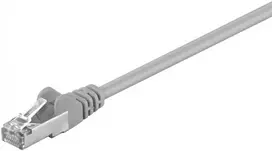 „Goobay“ CAT5e F/UTP tinklo kabelis, 2 m, pilkos spalvos